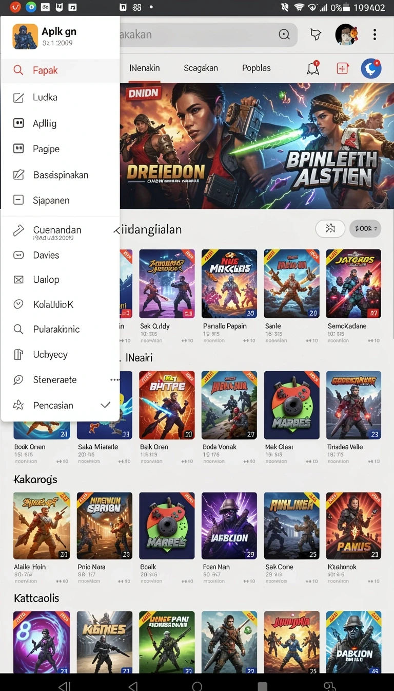 Beragam pilihan permainan menarik dalam aplikasi spinharta APK Terbaru dan Aman untuk Diunduh.