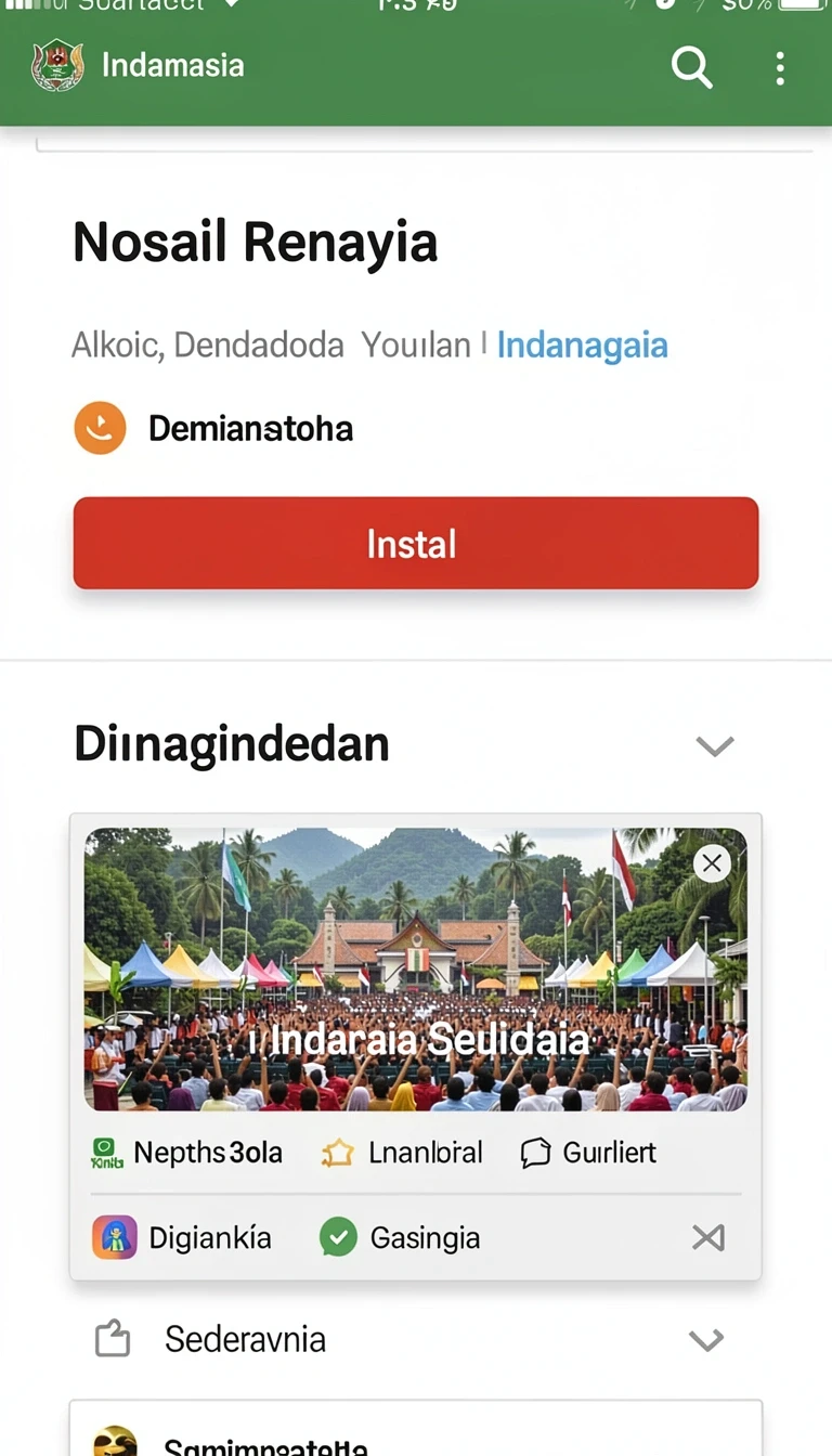 Beragam pilihan permainan menarik dalam aplikasi lotushoki APK Full Version untuk Android.