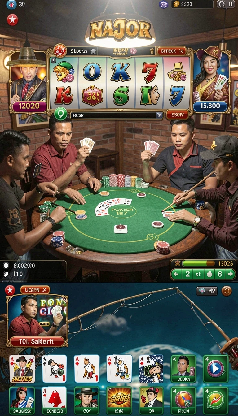 Beragam pilihan permainan menarik dalam aplikasi Download 738slots APK Terbaru untuk HP Android.