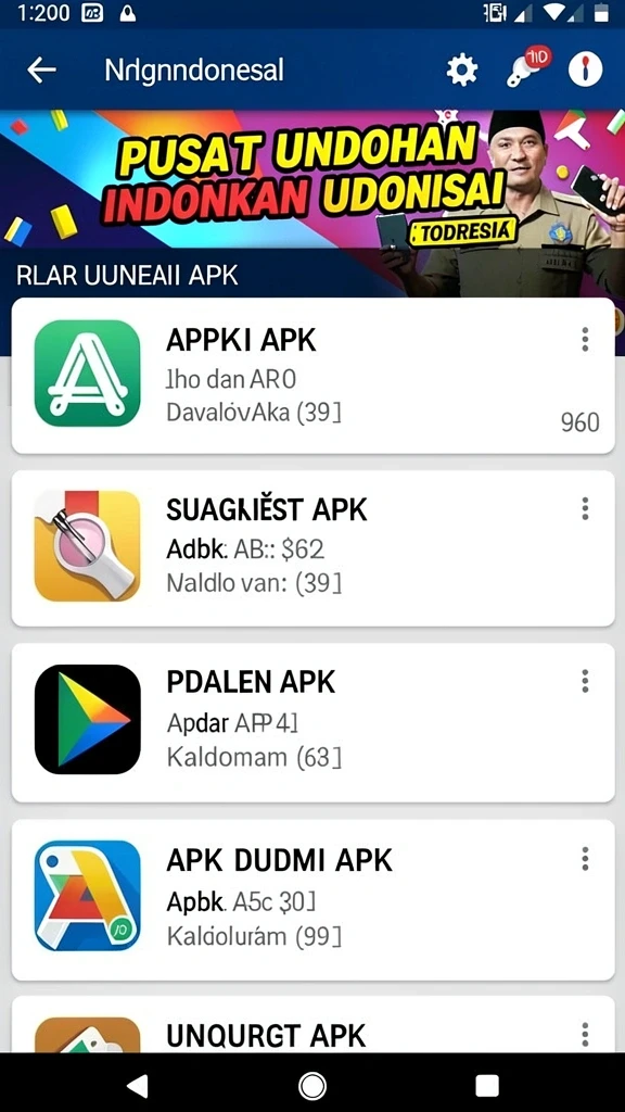 Beragam pilihan permainan menarik dalam aplikasi Aplikasi cipit88 Ringan untuk Android.