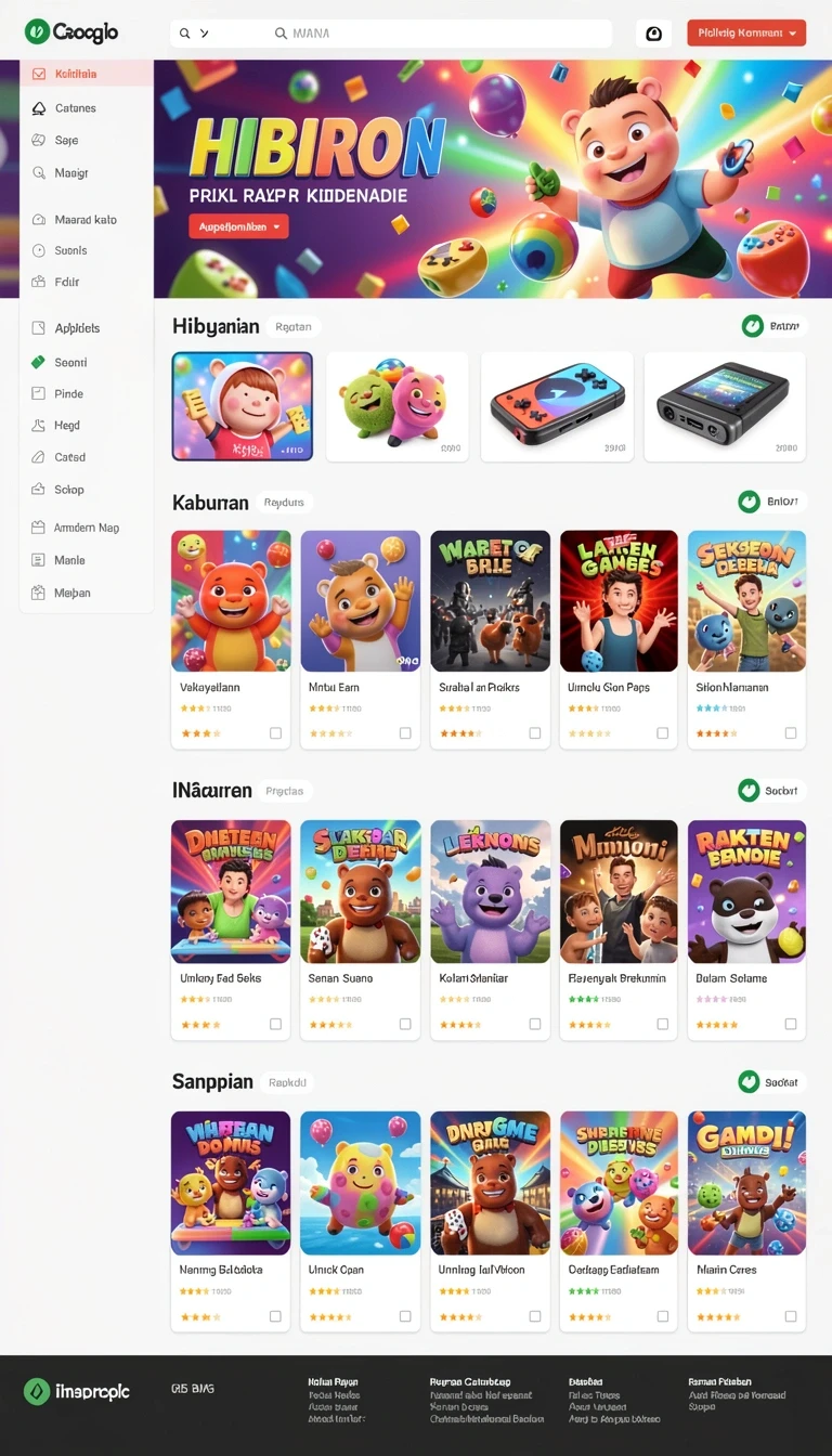 Beragam pilihan permainan menarik dalam aplikasi Update Aplikasi features Terbaru 2026.